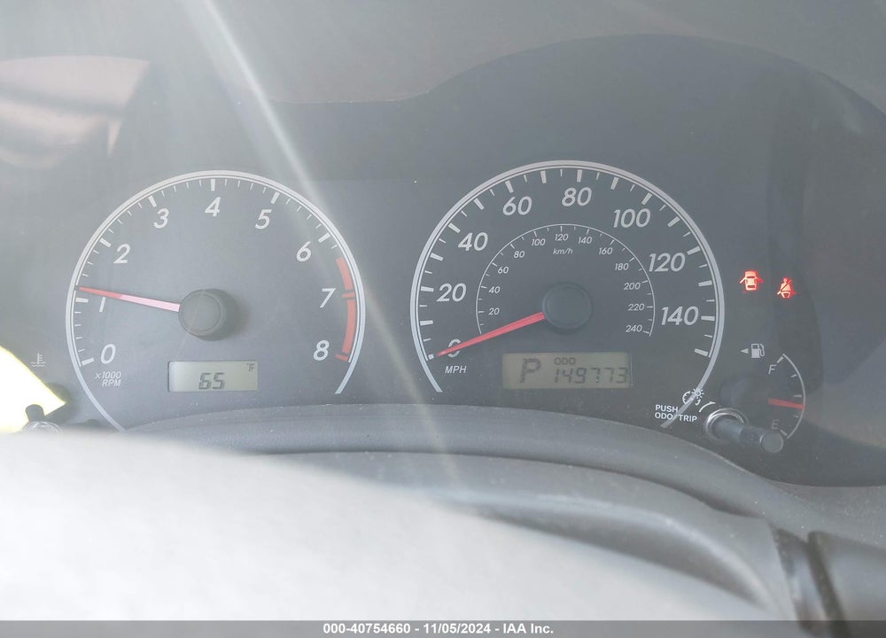 2010 TOYOTA COROLLA LE VIN: 2T1BU4EE8AC283036