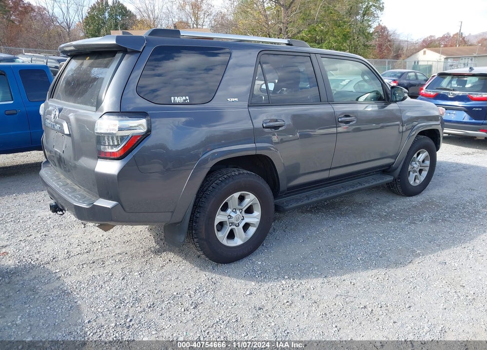 2021 TOYOTA 4RUNNER SR5 PREMIUM VIN: JTENU5JR6M5846545