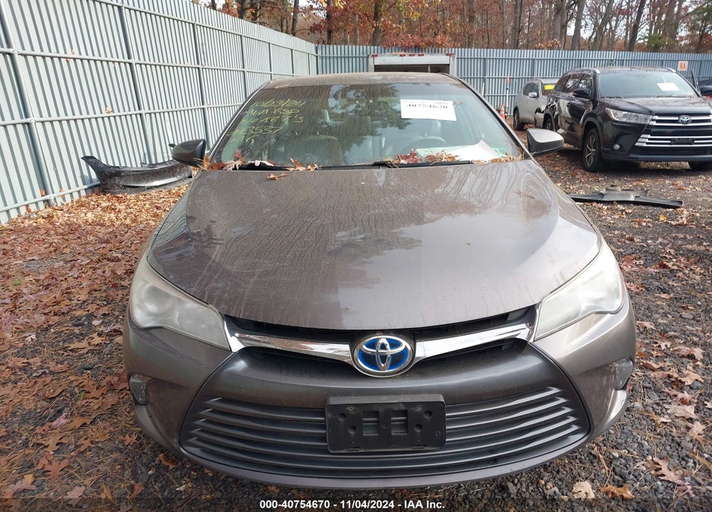 2017 TOYOTA CAMRY HYBRID XLE VIN: 4T1BD1FKXHU203537
