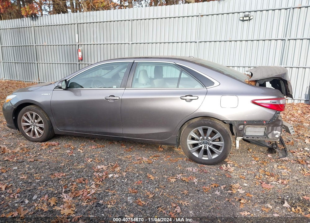 2017 TOYOTA CAMRY HYBRID XLE VIN: 4T1BD1FKXHU203537