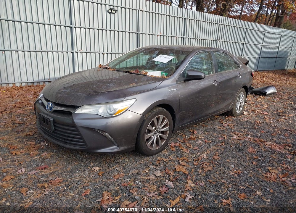 2017 TOYOTA CAMRY HYBRID XLE VIN: 4T1BD1FKXHU203537