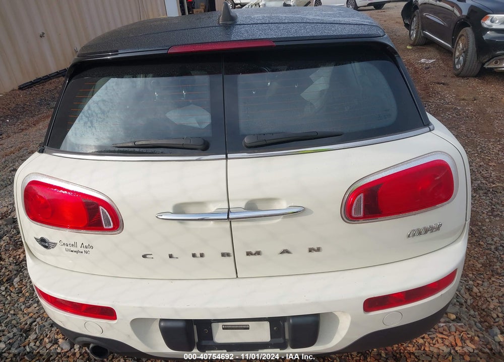 2017 MINI CLUBMAN COOPER VIN: WMWLN5C53H2E32617