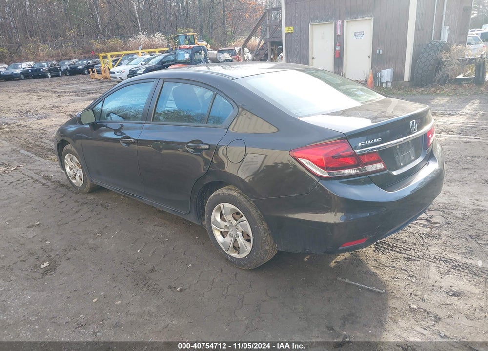 2014 HONDA CIVIC LX VIN: 2HGFB2F58EH529672