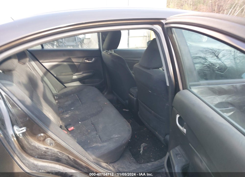 2014 HONDA CIVIC LX VIN: 2HGFB2F58EH529672
