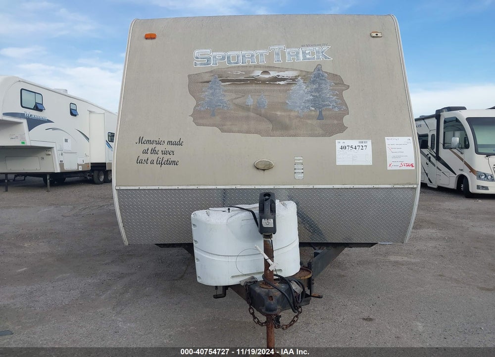 2013 VENTURE SPORT TREK TRAVEL TRAILER VIN: 4EZT12727D8090329