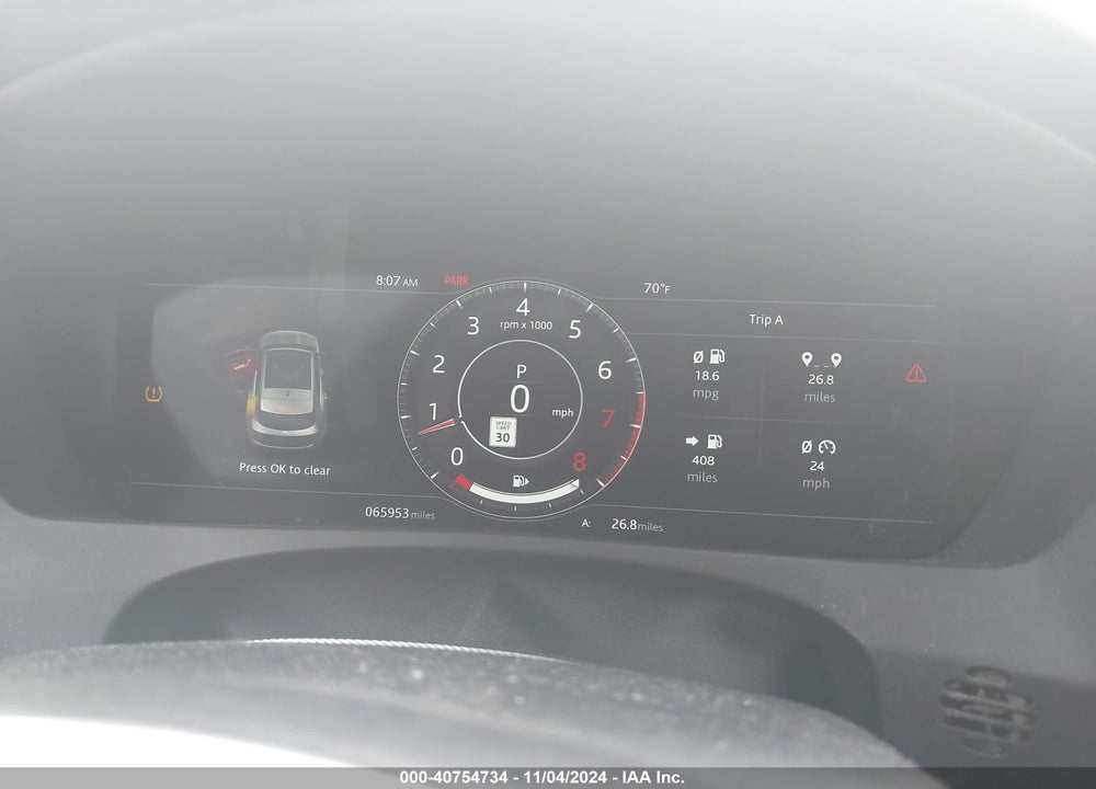 2019 JAGUAR F-PACE 30T PORTFOLIO VIN: SADCN2GX4KA364808