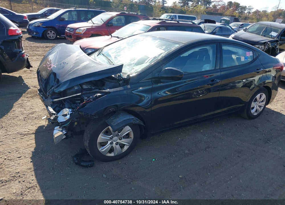 2016 HYUNDAI ELANTRA SE VIN: KMHDH4AE3GU645963