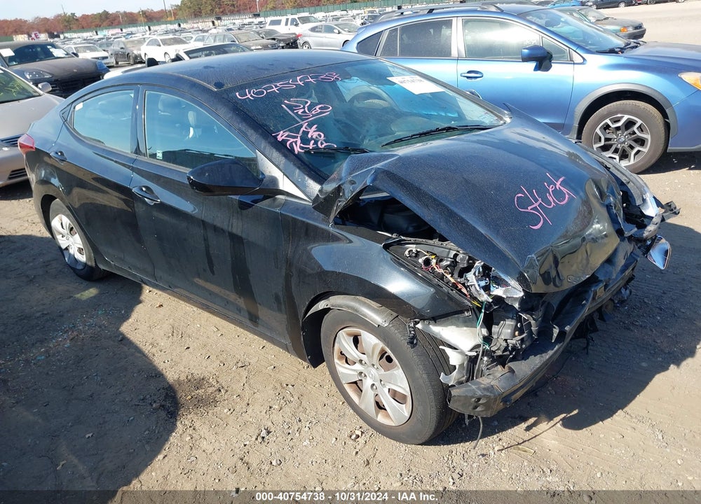 2016 HYUNDAI ELANTRA SE VIN: KMHDH4AE3GU645963