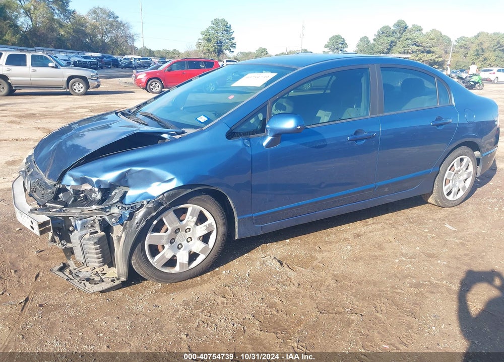 2009 HONDA CIVIC LX VIN: 19XFA16579E006933