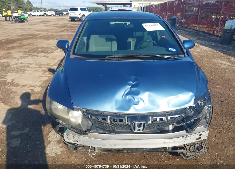 2009 HONDA CIVIC LX VIN: 19XFA16579E006933