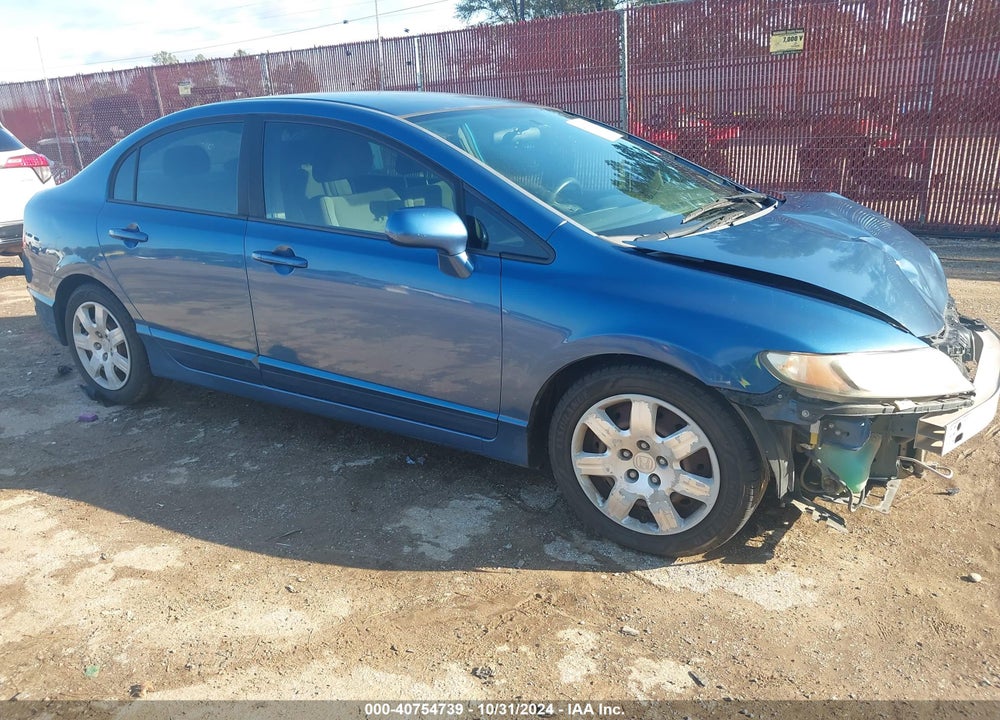 2009 HONDA CIVIC LX VIN: 19XFA16579E006933