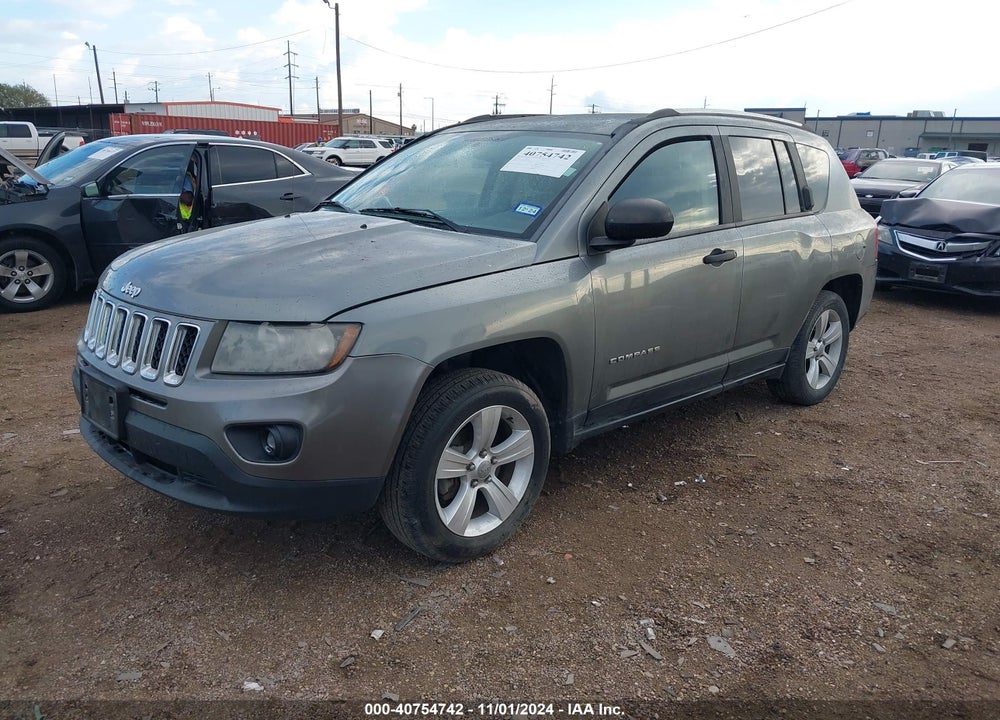 2014 JEEP COMPASS SPORT VIN: 1C4NJCBA6ED552824