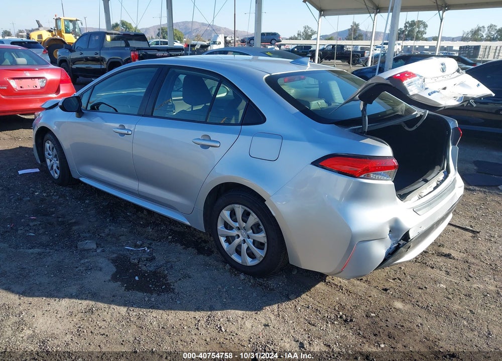 2020 TOYOTA COROLLA LE VIN: JTDEPRAEXLJ090255