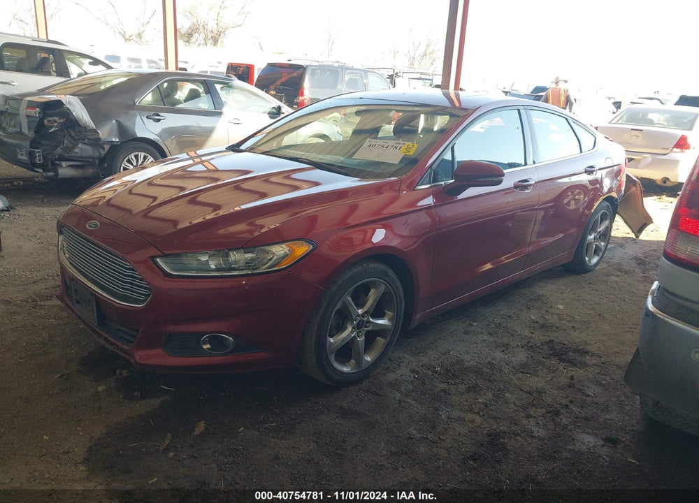2013 FORD FUSION SE VIN: 3FA6P0H7XDR384887