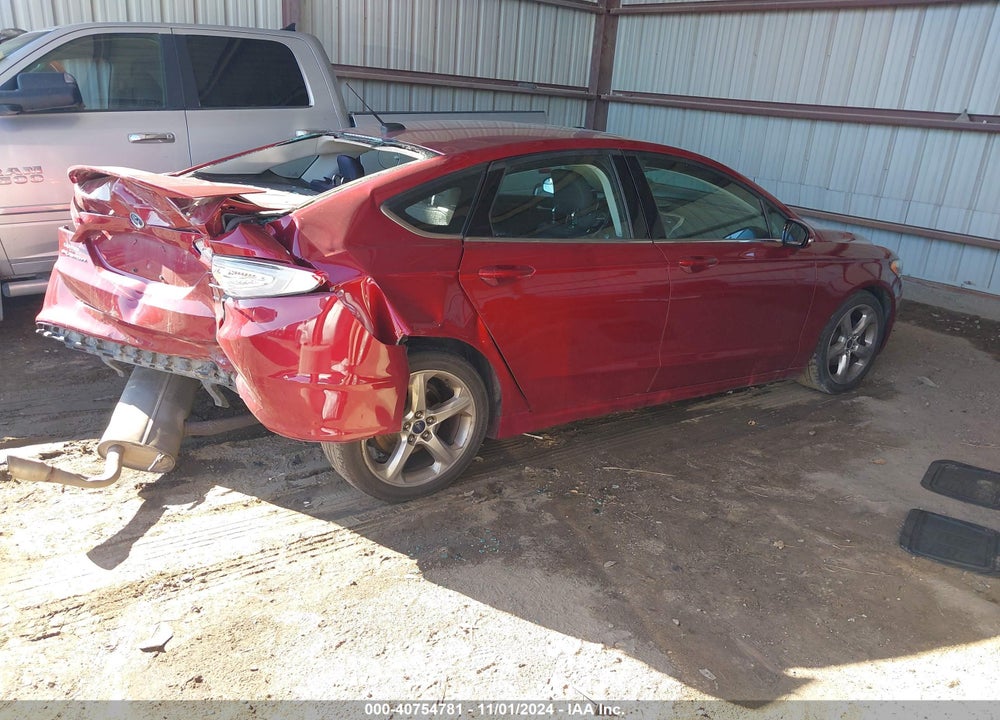 2013 FORD FUSION SE VIN: 3FA6P0H7XDR384887