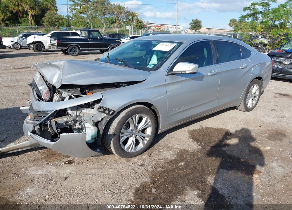 2014 CHEVROLET IMPALA 2LT VIN: 2G1125S38E9112201
