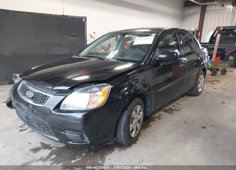 2010 KIA RIO VIN: KNADH4A36A6691833