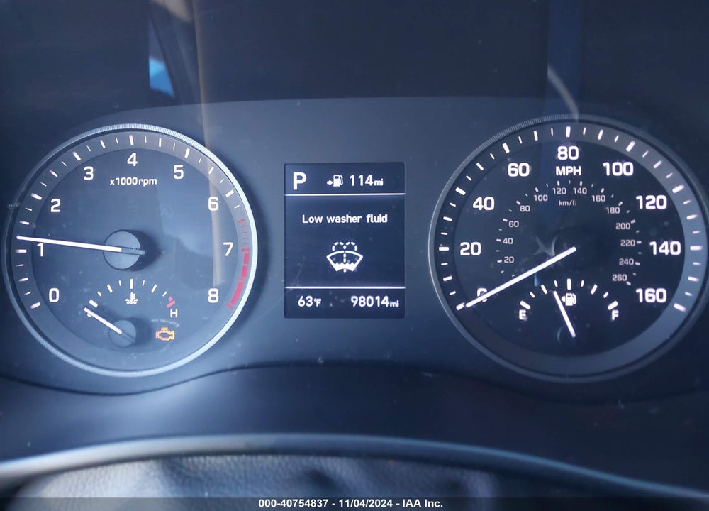 2019 HYUNDAI TUCSON SE VIN: KM8J2CA43KU952774