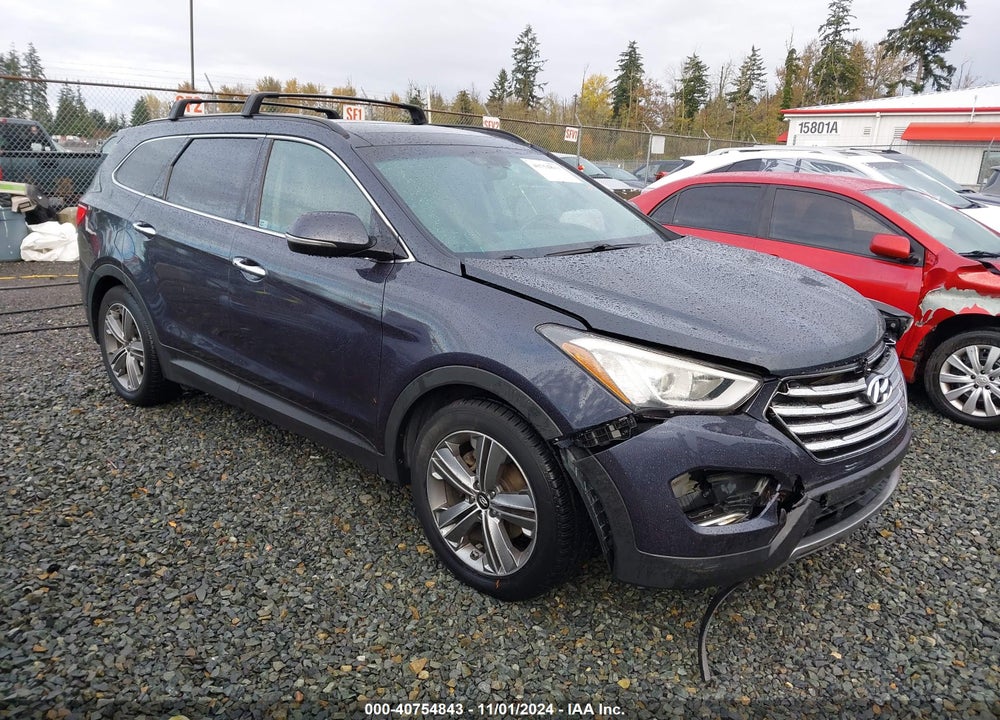 2013 HYUNDAI SANTA FE LIMITED VIN: KM8SRDHF8DU031960