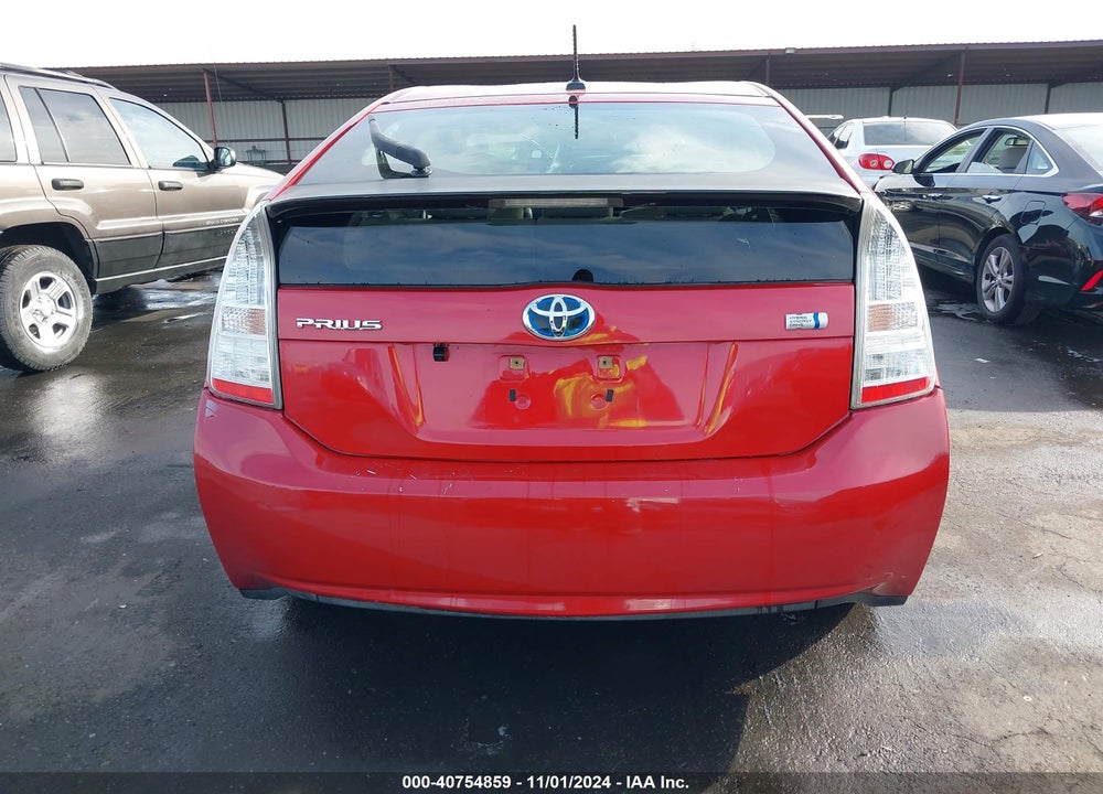2011 TOYOTA PRIUS TWO VIN: JTDKN3DU6B1439676