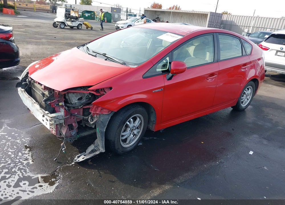 2011 TOYOTA PRIUS TWO VIN: JTDKN3DU6B1439676