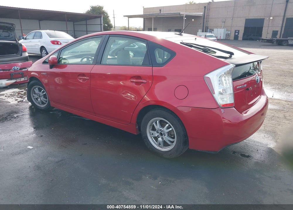 2011 TOYOTA PRIUS TWO VIN: JTDKN3DU6B1439676