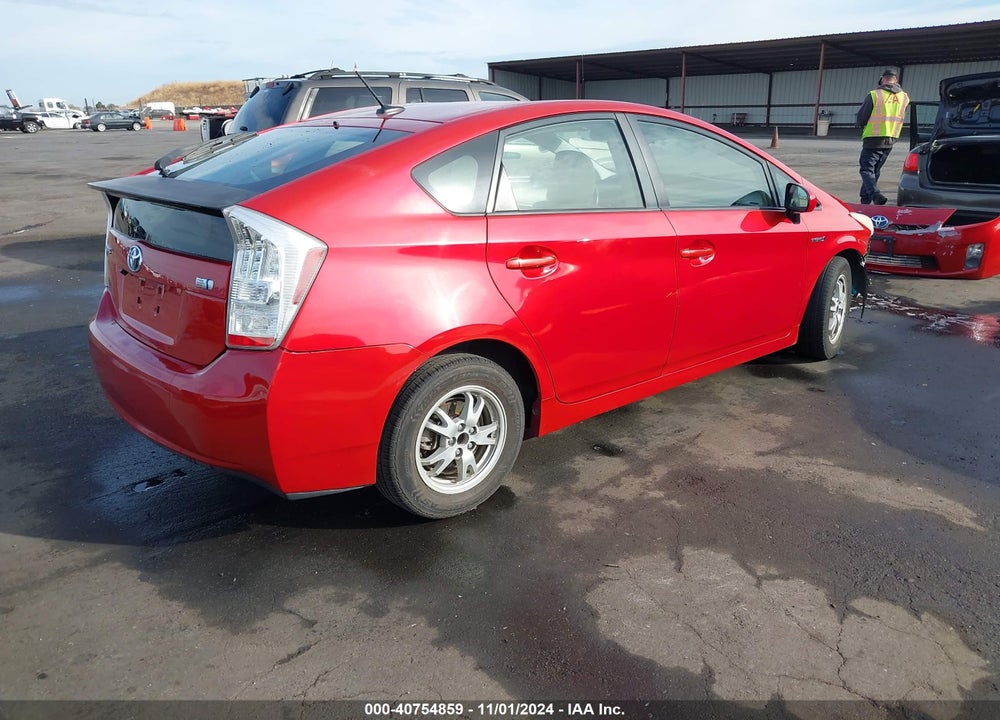 2011 TOYOTA PRIUS TWO VIN: JTDKN3DU6B1439676