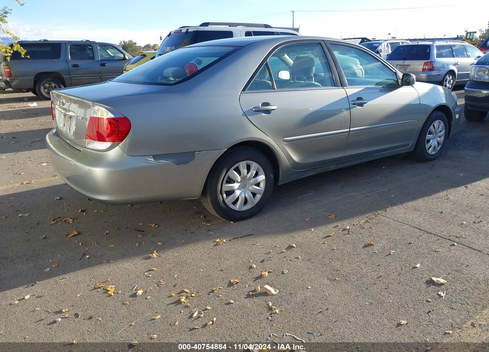 2006 TOYOTA CAMRY LE VIN: 4T1BE30K46U651335