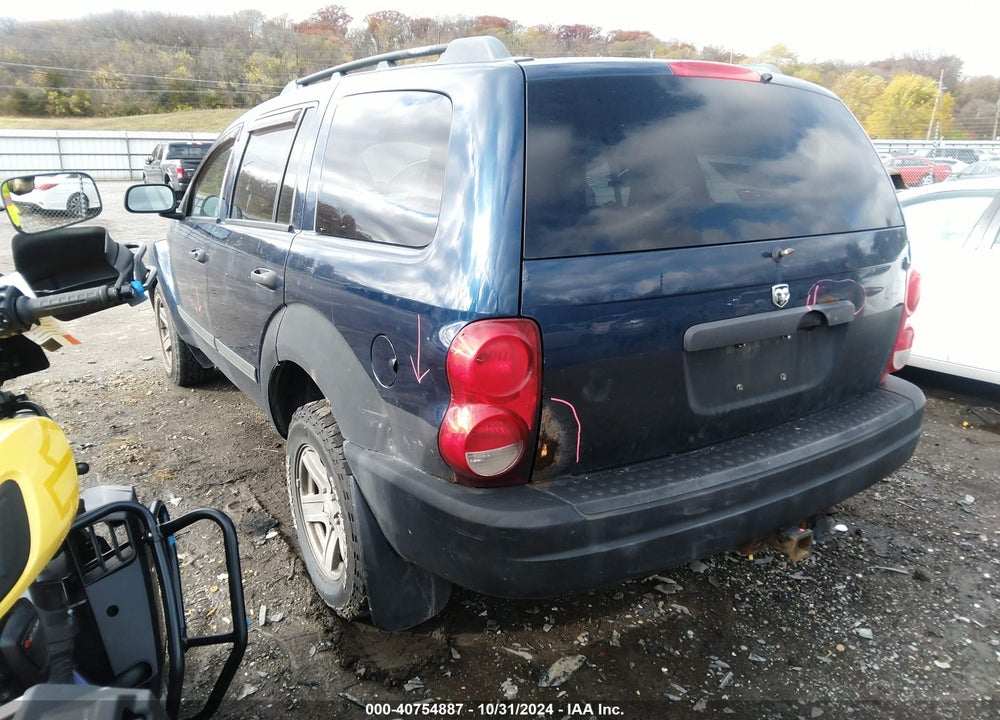 2006 DODGE DURANGO SXT VIN: 1D4HB38N96F172227