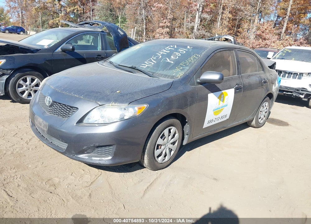 2010 TOYOTA COROLLA LE VIN: 2T1BU4EE0AC402598