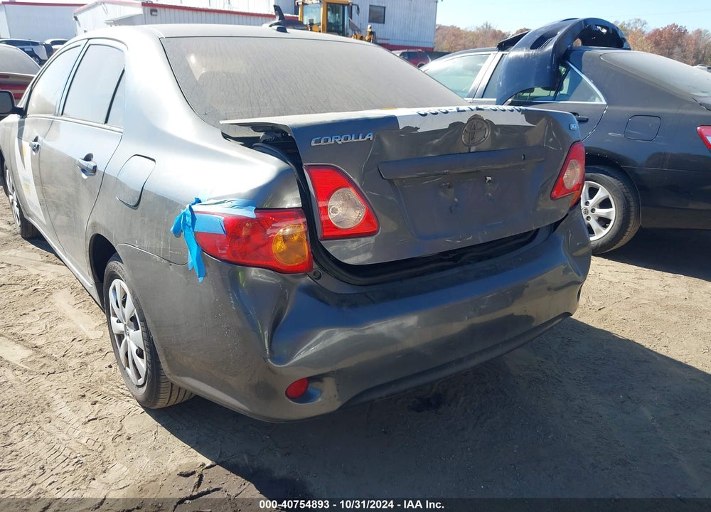 2010 TOYOTA COROLLA LE VIN: 2T1BU4EE0AC402598