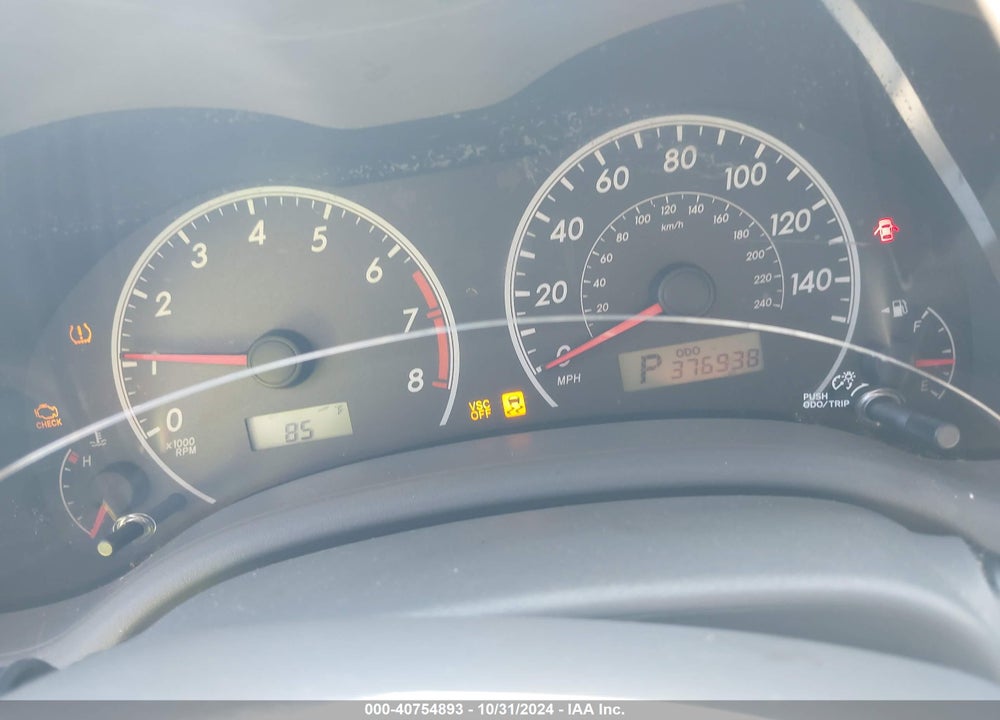2010 TOYOTA COROLLA LE VIN: 2T1BU4EE0AC402598