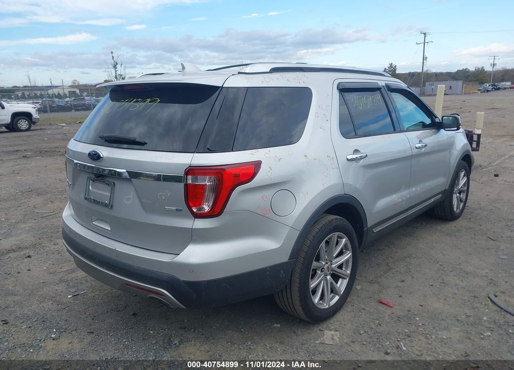 2016 FORD EXPLORER LIMITED VIN: 1FM5K8FH1GGD08836