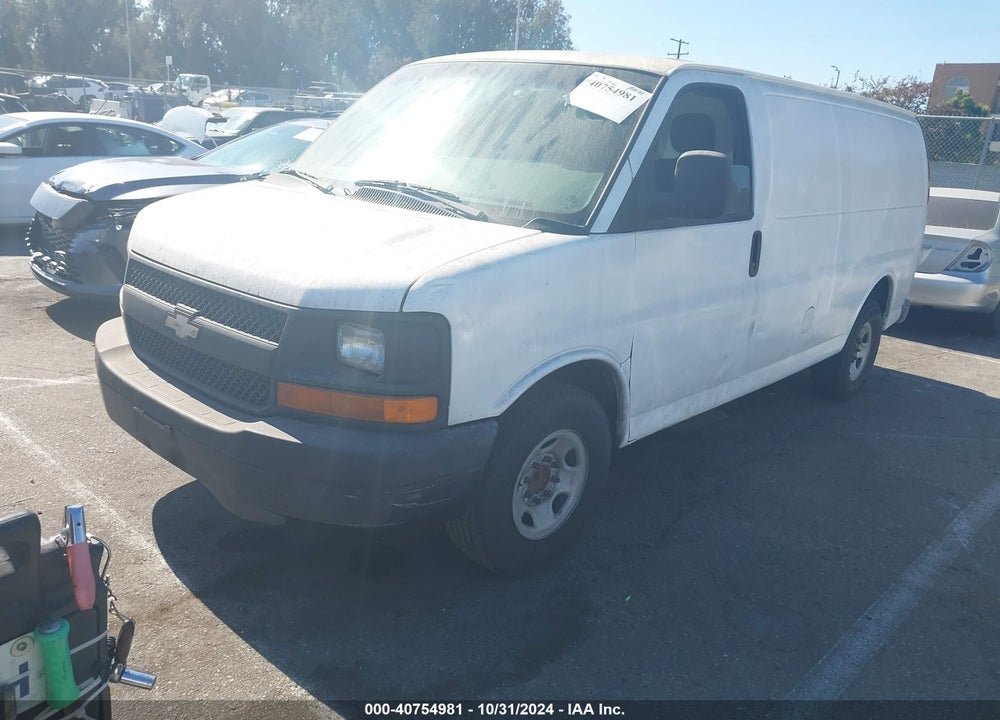 2007 CHEVROLET EXPRESS WORK VAN VIN: 1GCGG25V971127358