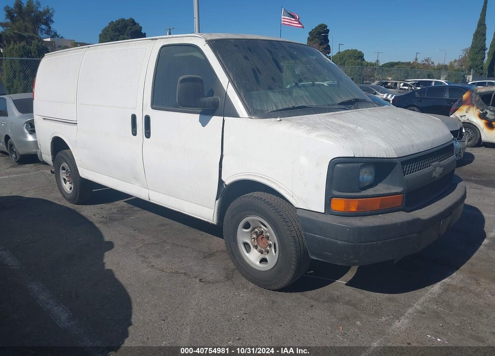2007 CHEVROLET EXPRESS WORK VAN VIN: 1GCGG25V971127358