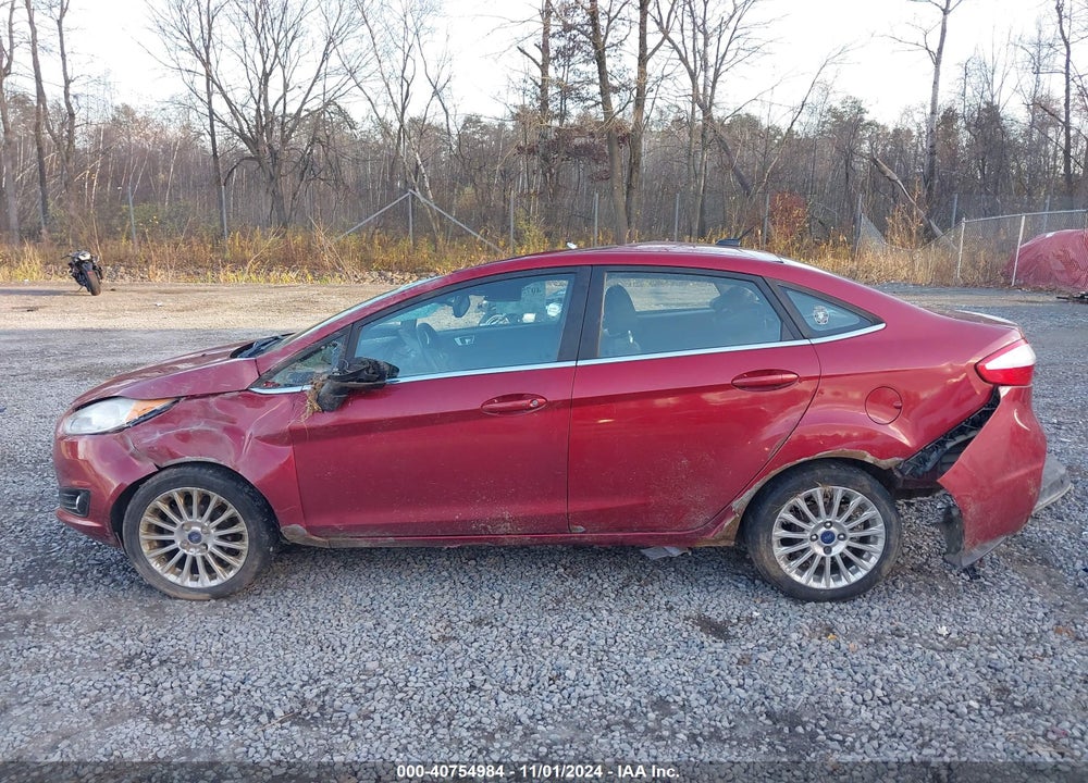 2016 FORD FIESTA TITANIUM VIN: 3FADP4CJ0GM163284