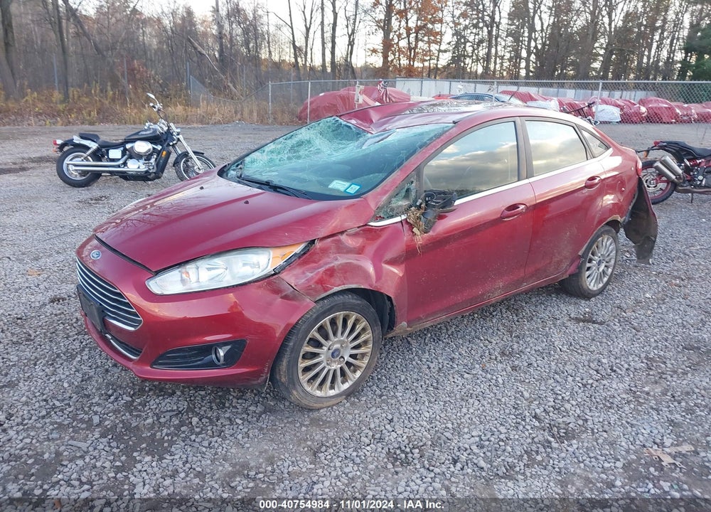 2016 FORD FIESTA TITANIUM VIN: 3FADP4CJ0GM163284