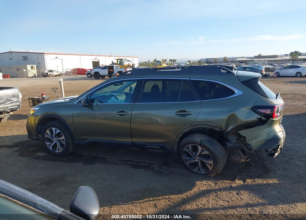 2021 SUBARU OUTBACK LIMITED VIN: 4S4BTANC1M3114257