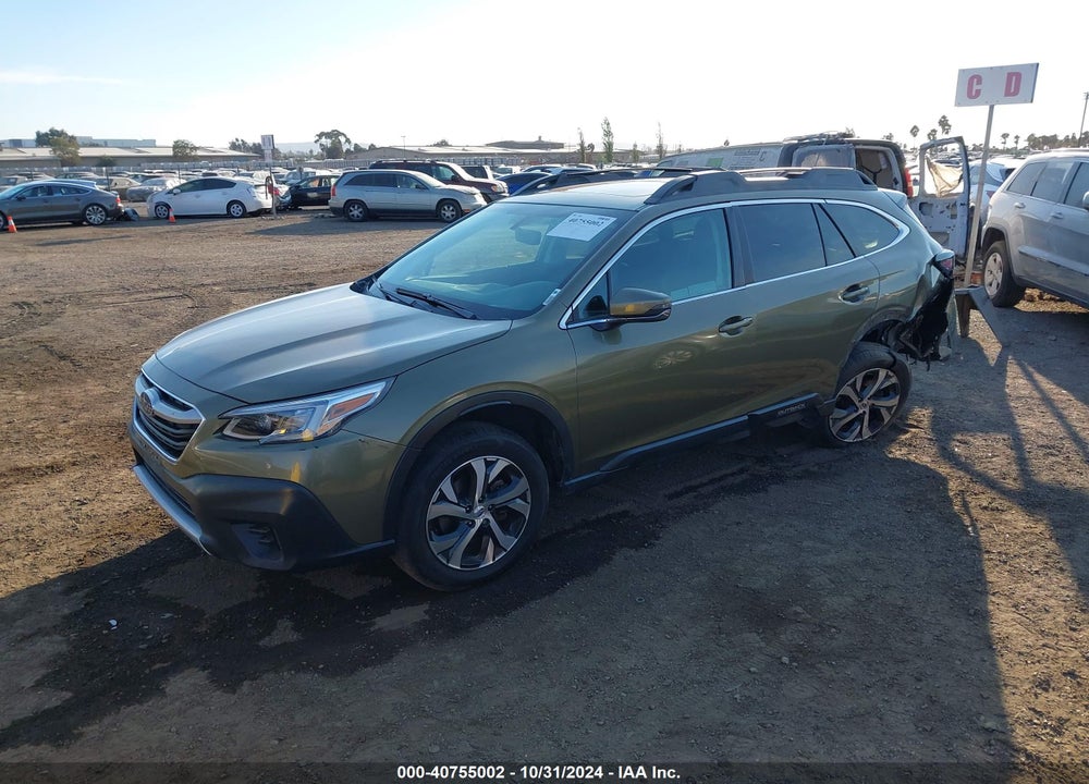2021 SUBARU OUTBACK LIMITED VIN: 4S4BTANC1M3114257