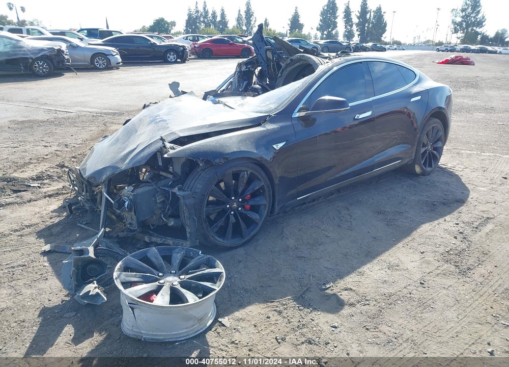 2016 TESLA MODEL S VIN: 5YJSA1E12GF148837