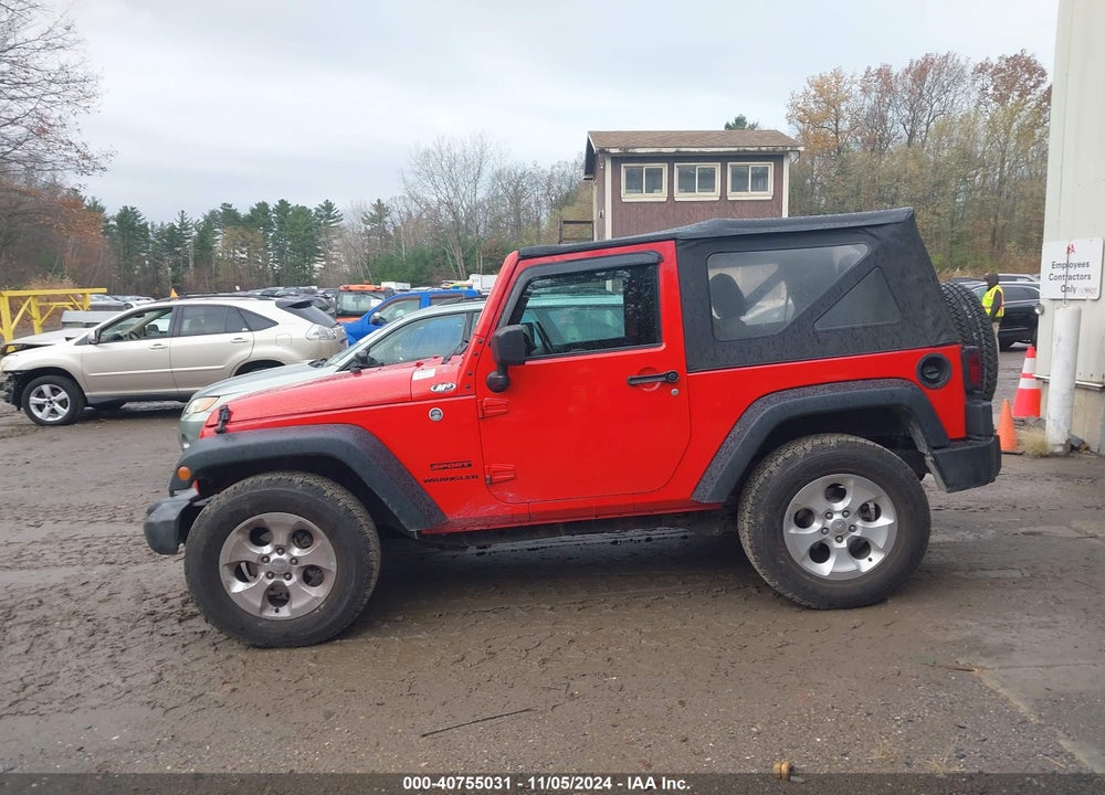 2016 JEEP WRANGLER SPORT VIN: 1C4AJWAG7GL342456