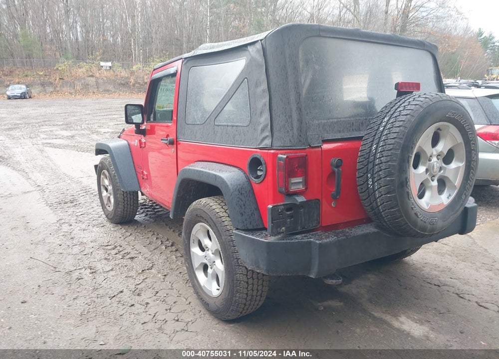 2016 JEEP WRANGLER SPORT VIN: 1C4AJWAG7GL342456