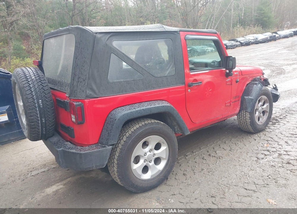 2016 JEEP WRANGLER SPORT VIN: 1C4AJWAG7GL342456