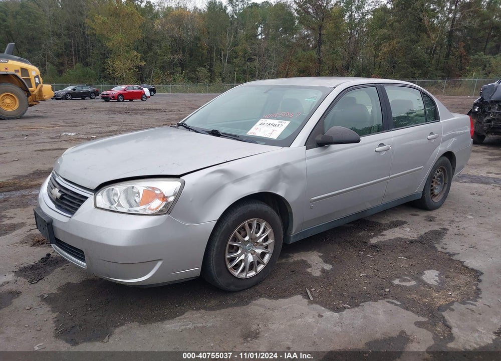 2007 CHEVROLET MALIBU LS VIN: 1G1ZS58F57F100537