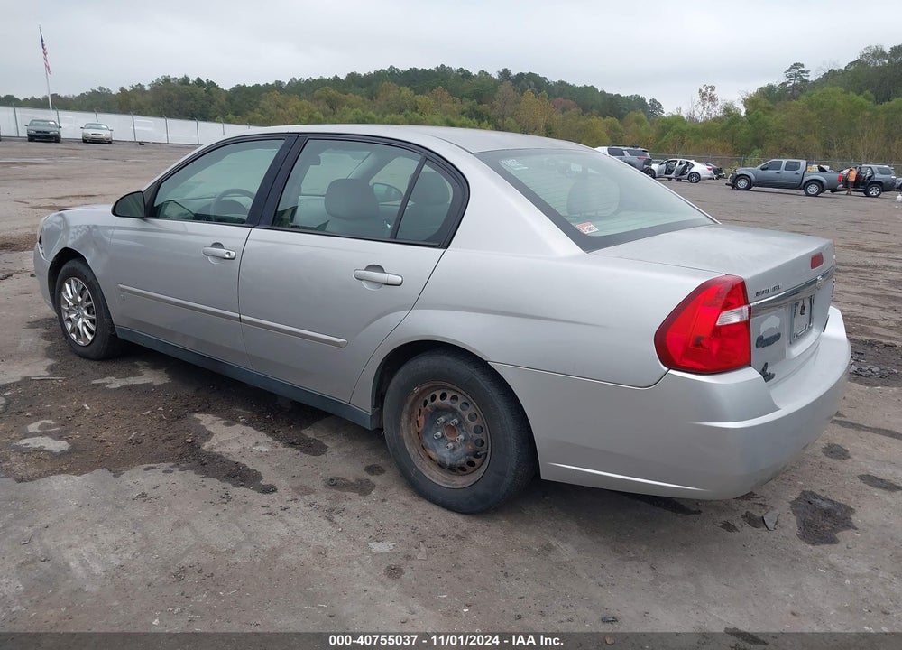 2007 CHEVROLET MALIBU LS VIN: 1G1ZS58F57F100537