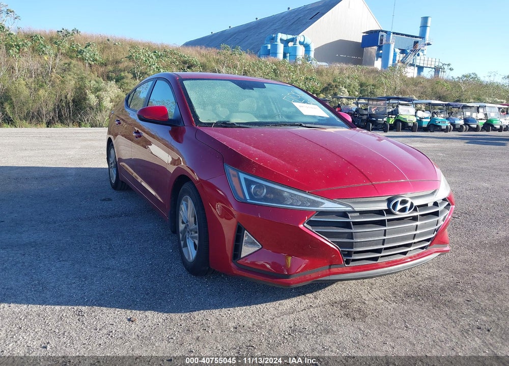 2020 HYUNDAI ELANTRA SEL VIN: KMHD84LF4LU941106