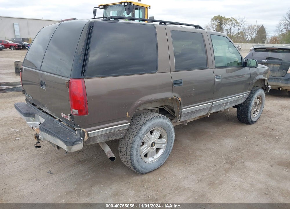 1998 GMC YUKON SLT VIN: 1GKEK13R5WJ723771