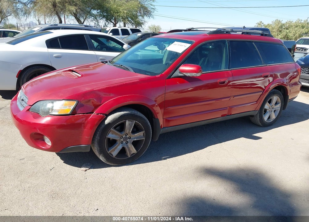 2005 SUBARU OUTBACK 2.5XT LIMITED VIN: 4S4BP67C554354535