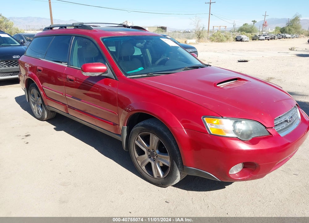 2005 SUBARU OUTBACK 2.5XT LIMITED VIN: 4S4BP67C554354535
