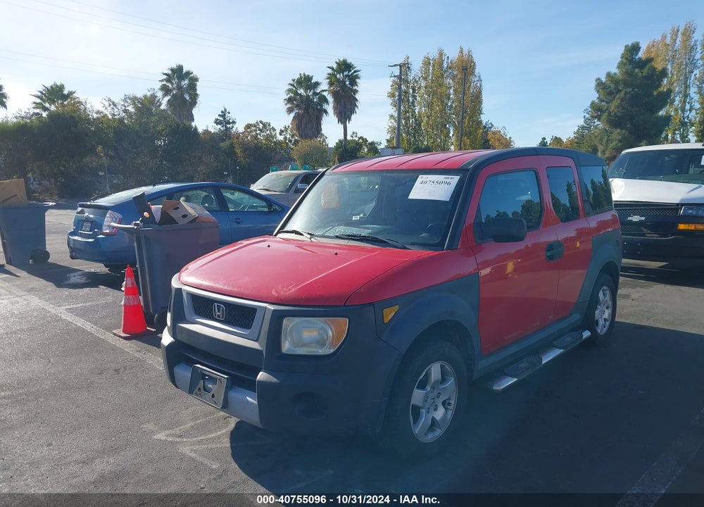 2005 HONDA ELEMENT EX VIN: 5J6YH28665L022293